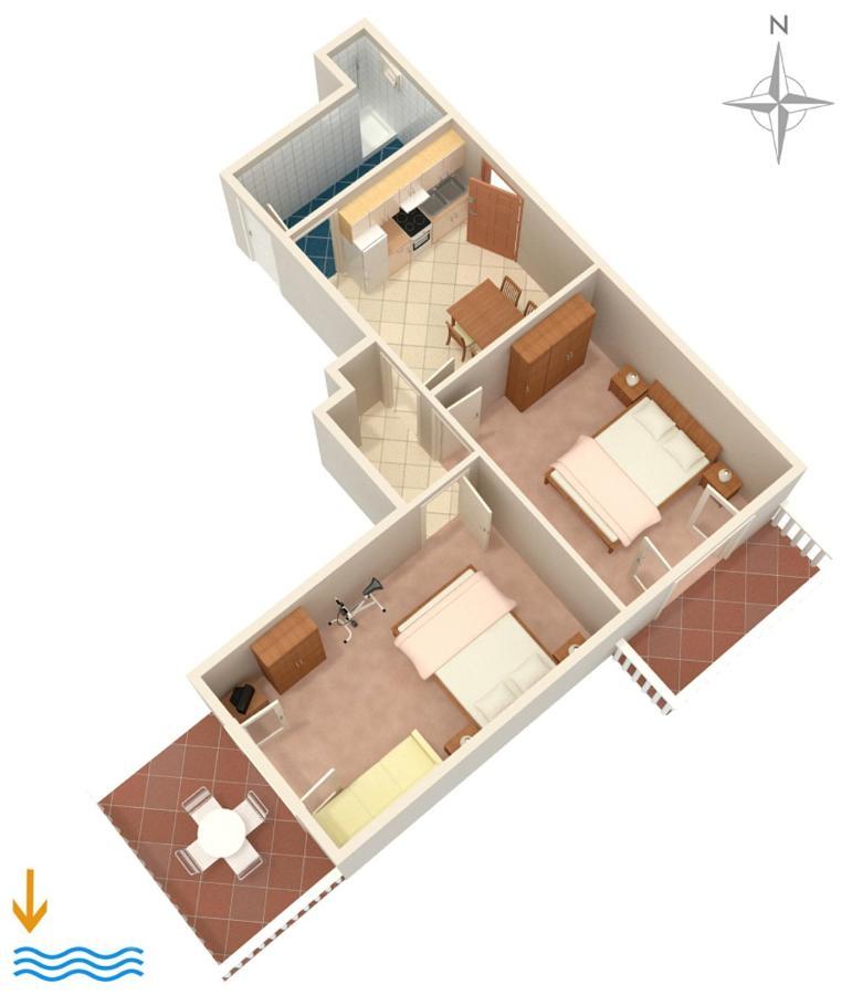 Apartments With A Parking Space Zavalatica, Korcula - 4453 エクステリア 写真